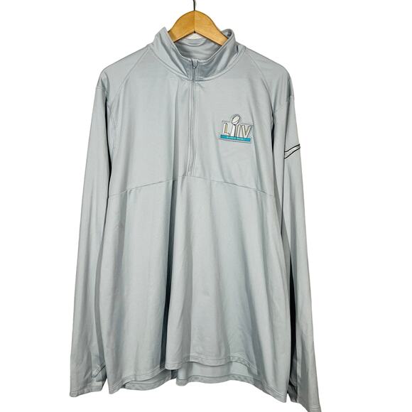 Nike Dri Fit Superbowl LIIV Long Sleeve Pullover Top Shirt Athletic - XXL - Picture 1 of 4